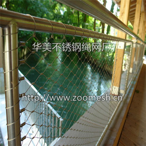 桥梁防护围网、吊桥护栏网、软桥围网
